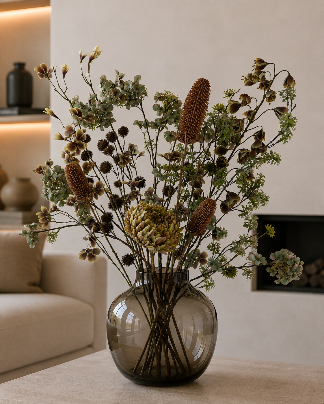 Kunstbloemen Boeket | Olivia
