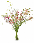 Kunstbloemen boeket | Delphinium peach small