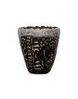 DOMANI Pot Luanda | Black Metallic