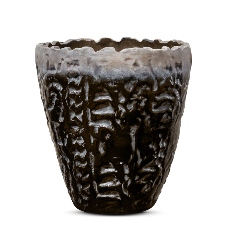 DOMANI Pot Luanda | Black Metallic