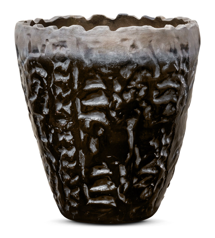 DOMANI Pot Luanda | Black Metallic
