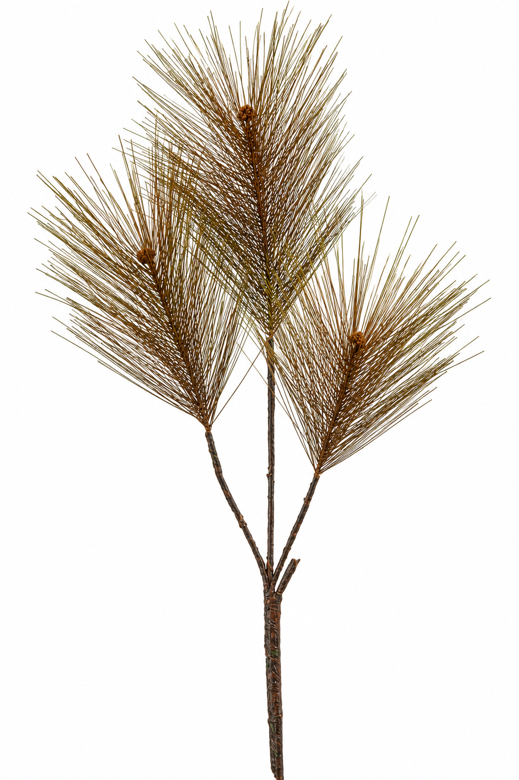 Kunstbloem Naaldtak Bruin | 95 cm