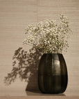 Vase Koonam M | Indigo/Rauchgrau