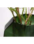 Vase Cubistic Tall | Black Steelgrey