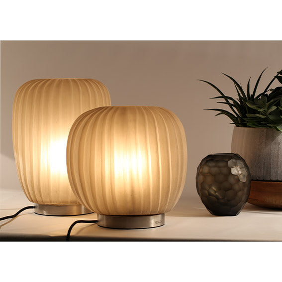 Lampe de table Manakara 1 | Gris fumé