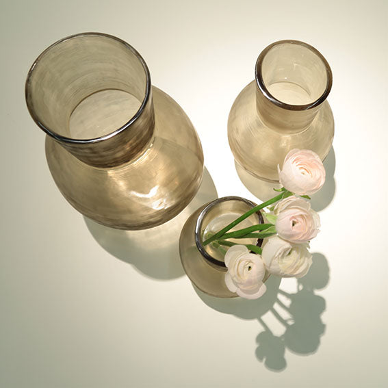 Vase Yeola M | Rauchgrau