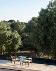 Easy Chair Faye | Teak Natural Grey