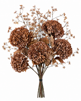 Kunstblumenstrauß | Hortensienstrauß mit Blüten Grün