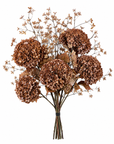 Kunstblumenstrauß | Hortensienstrauß mit Blüten Grün