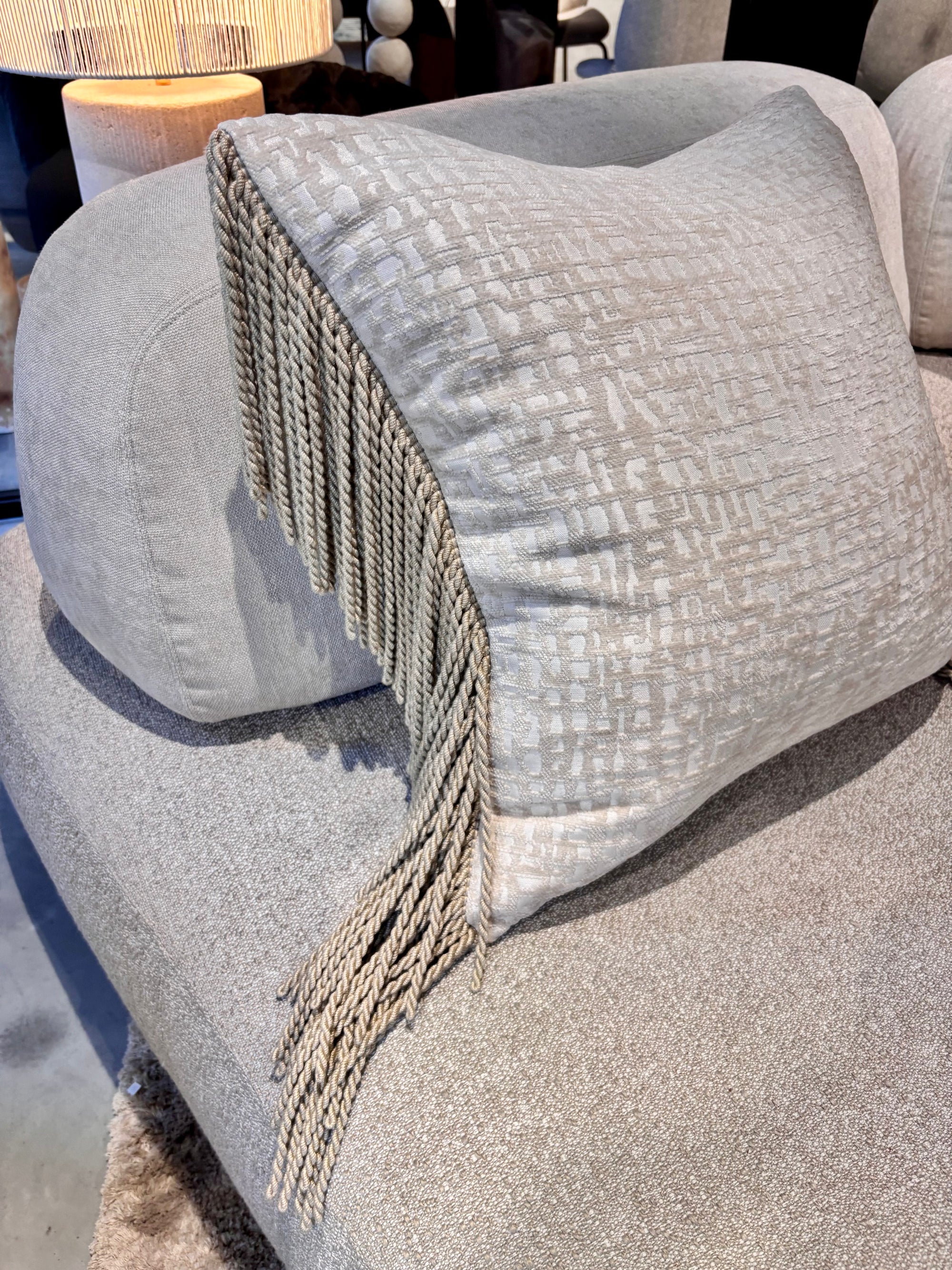 Sierkussen | Como Creme/Beige 50x50 cm