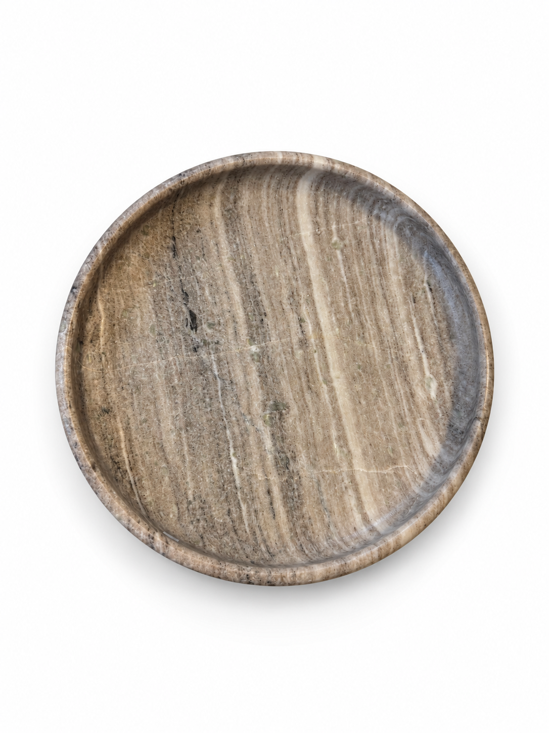 Tray Round Marble