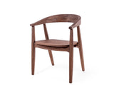 Armchair Faye | Teak Woodstain Emas Brown