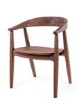 Armchair Faye | Teak Woodstain Emas Brown - NU PUUR & GROEN
