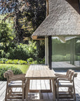 Armchair Sally | Reclaimed Teak Natural Grey - NU PUUR & GROEN