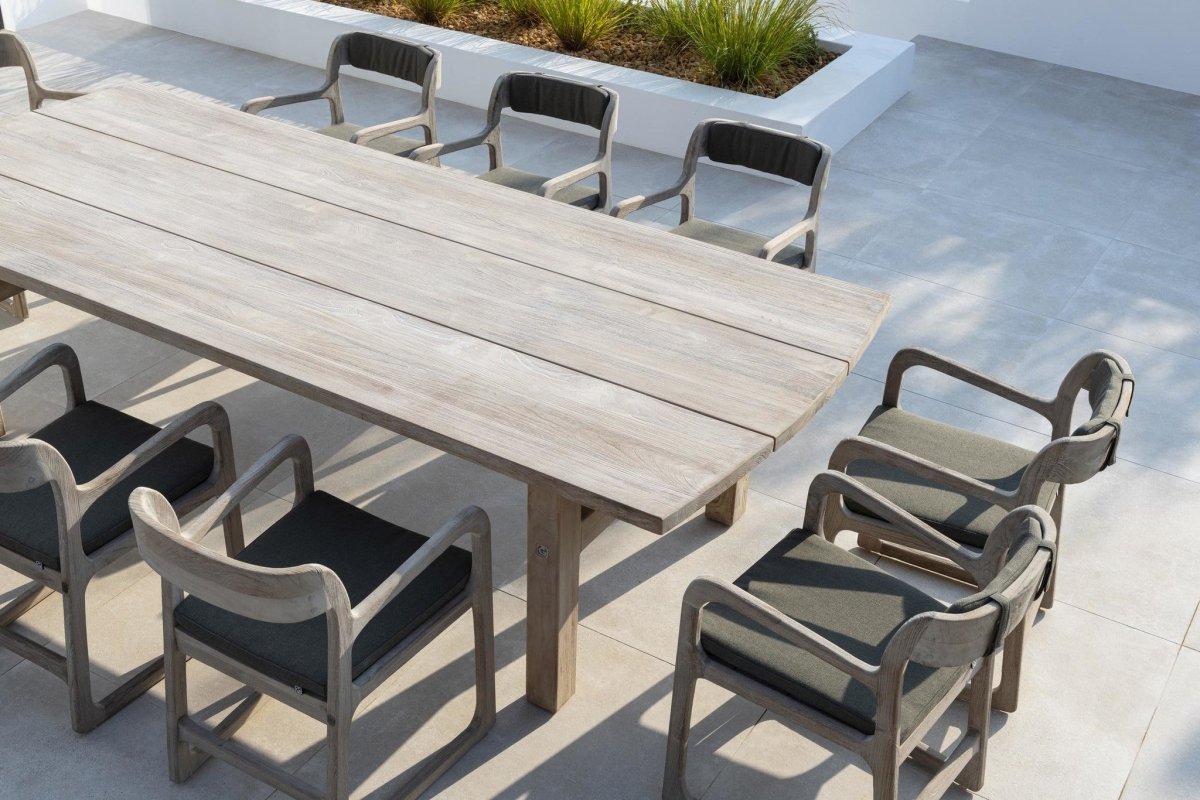 Armchair Sally | Reclaimed Teak Natural Grey - NU PUUR & GROEN