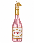 Ornement de Noël | Vin Rosé | 10 cm