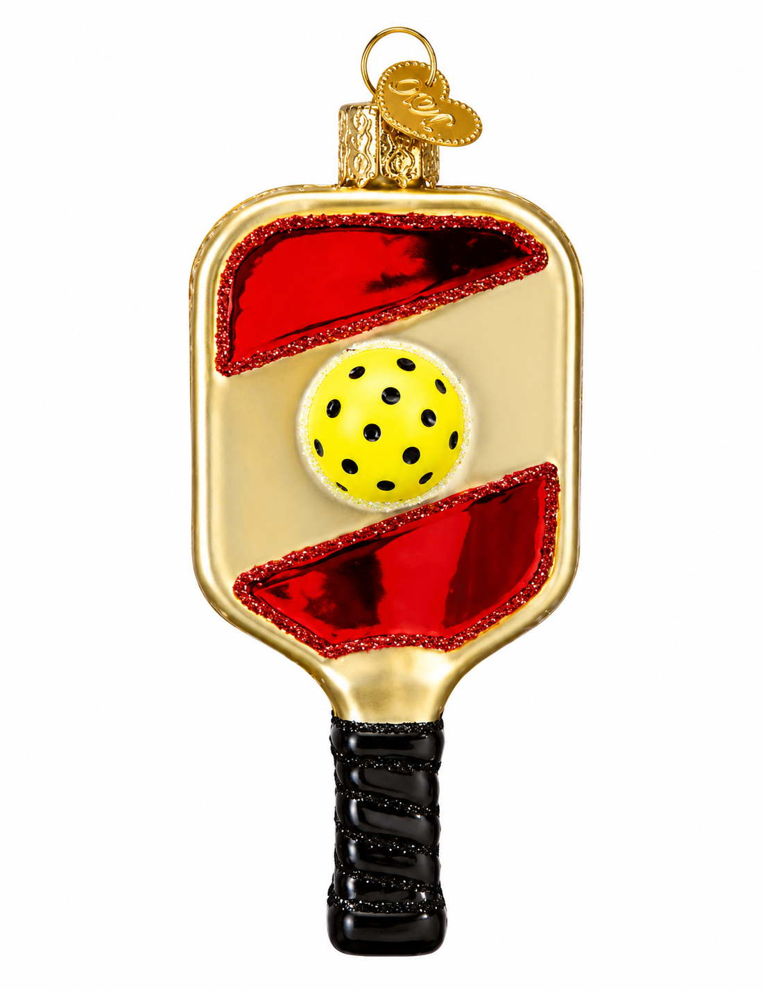Weihnachtsornament | Pickleballschläger | 11 cm