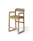 Bar Chair Sally | Teak Natural Grey - NU PUUR & GROEN