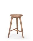 Bar Stool Asti | Teak Natural Grey - NU PUUR & GROEN