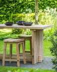 Bar Table Alexi Small | Reclaimed Teak Natural Grey - NU PUUR & GROEN