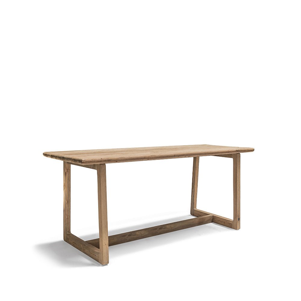 Bar Table Dennis Large | Reclaimed Teak Natural Grey - NU PUUR & GROEN