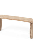Bench Pebble | Teak Natural Grey - NU PUUR & GROEN
