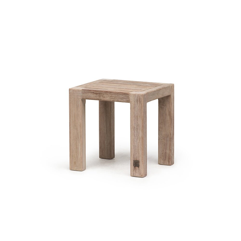 Bench Sandy Small | Reclaimed Teak Natural Grey - NU PUUR & GROEN