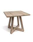 Bistro Table Dennis | Reclaimed Teak Natural Grey - NU PUUR & GROEN