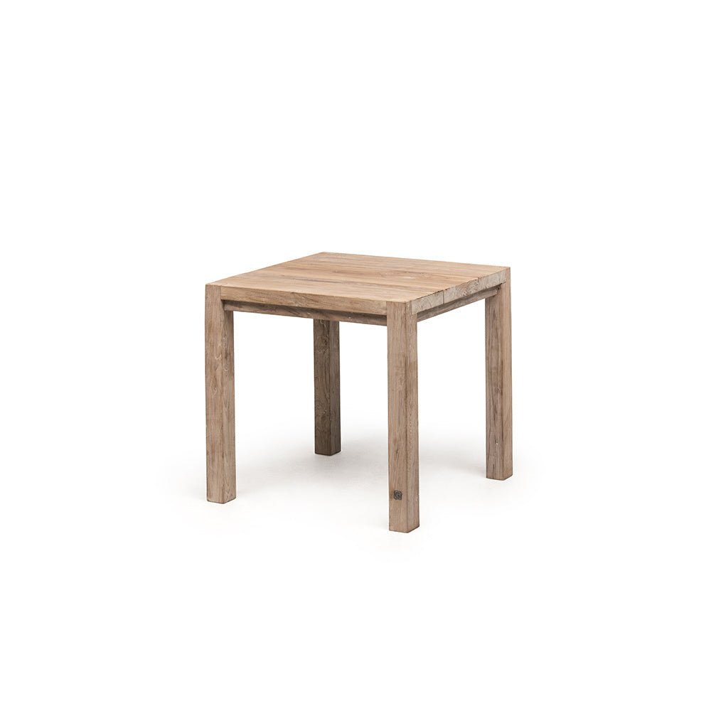 Bistro Table Jacob | Reclaimed Teak Natural Grey - NU PUUR & GROEN