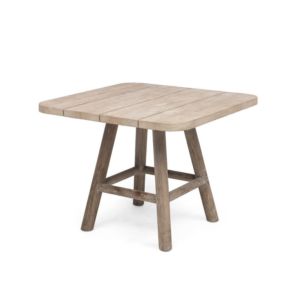 Bistro Table Mieke | Teak Natural Grey - NU PUUR & GROEN