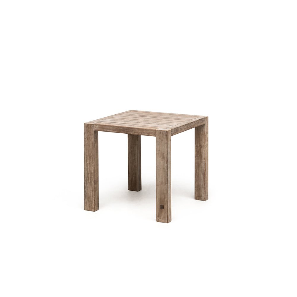 Bistro Table Sandy | Reclaimed Teak Natural Grey - NU PUUR & GROEN