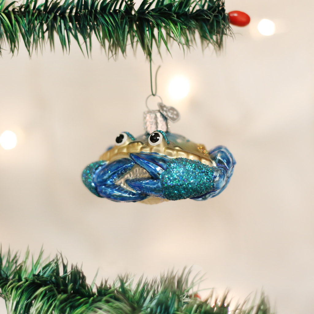 Blauwe Krab | Kerst ornament