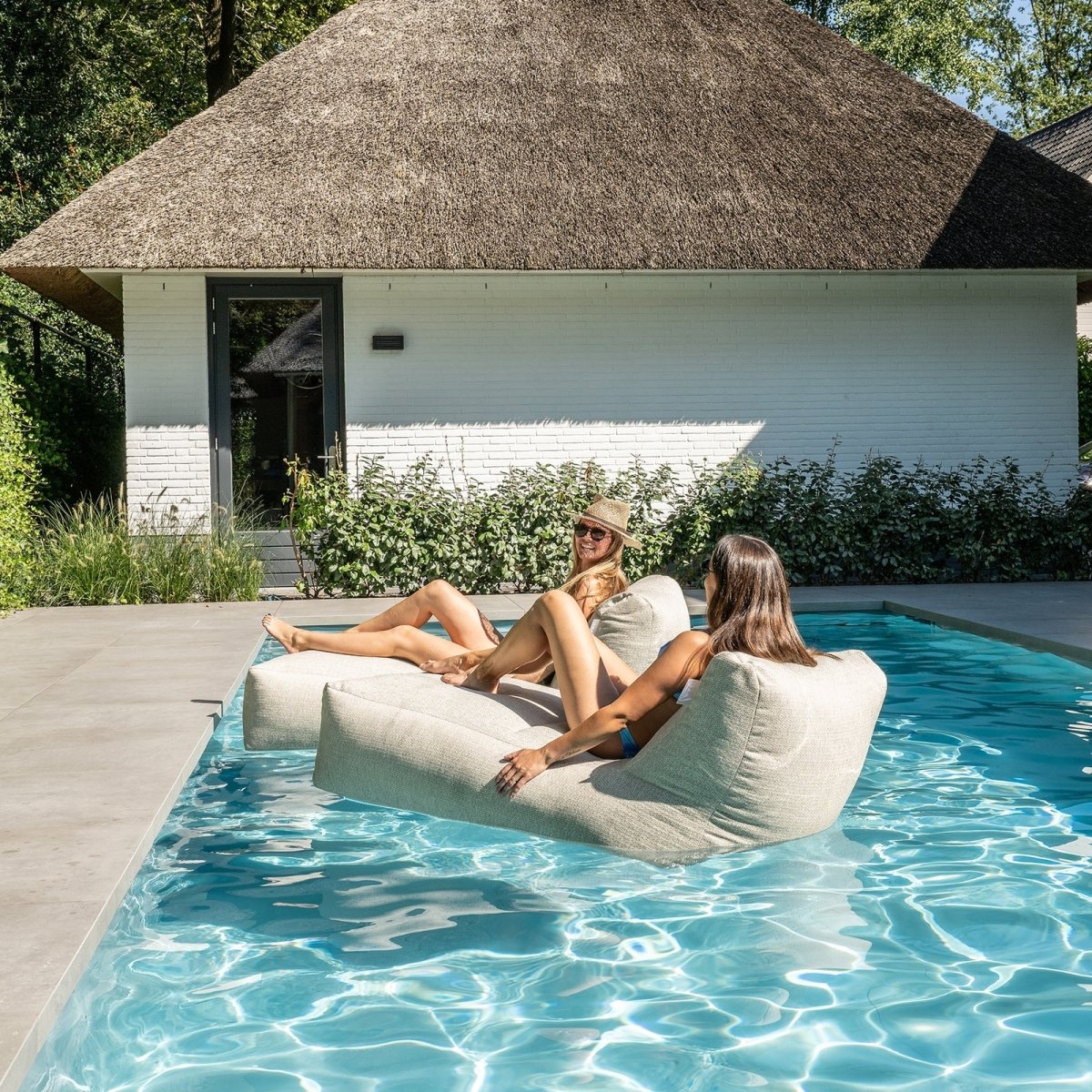 BOHO Long Chair | Taupe - NU PUUR & GROEN