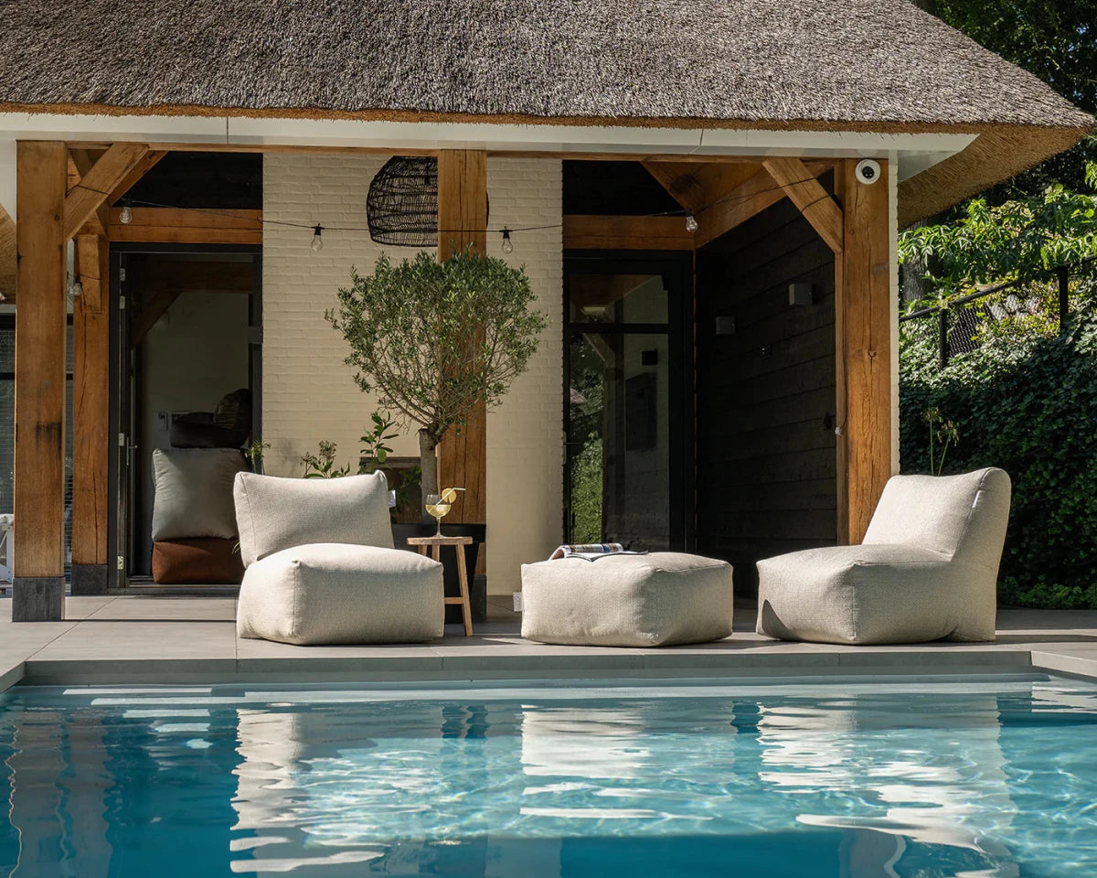 BOHO Lounge Seat XL | Taupe - NU PUUR & GROEN