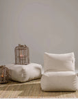 BOHO Square Pouf | Terra - NU PUUR & GROEN