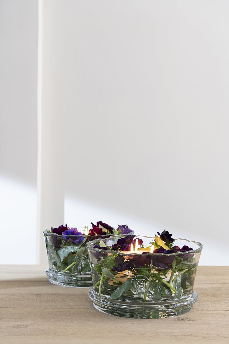Bowl Ali | Clear Glass - NU PUUR & GROEN