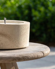 Buitenkaars Urban Outdoor Table Three | Ecru - NU PUUR & GROEN