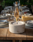 Buitenkaars Urban Outdoor Table Three | Ecru - NU PUUR & GROEN