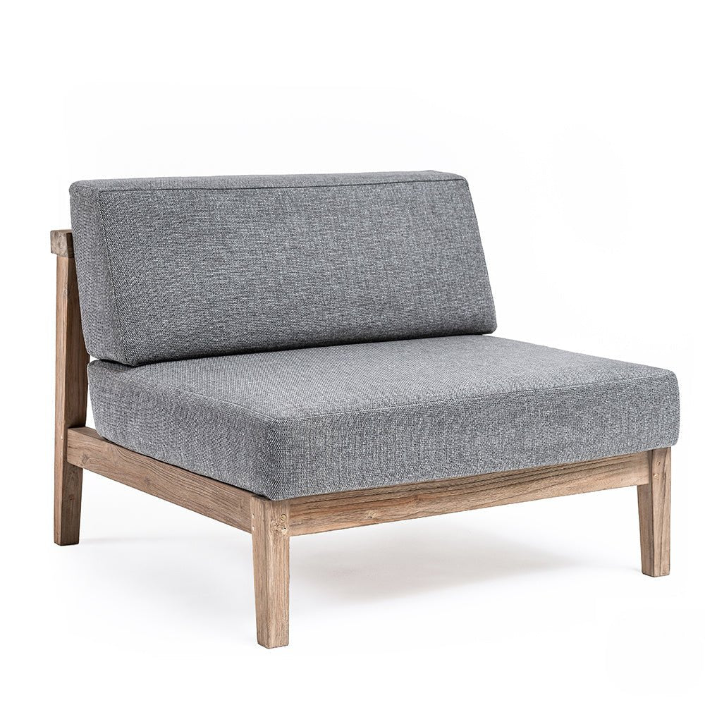Center Copenhague | Teak Natural Grey - NU PUUR & GROEN