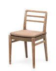 Chair Jared | Teak Natural Grey / PE Wicker Antique Weed - NU PUUR & GROEN