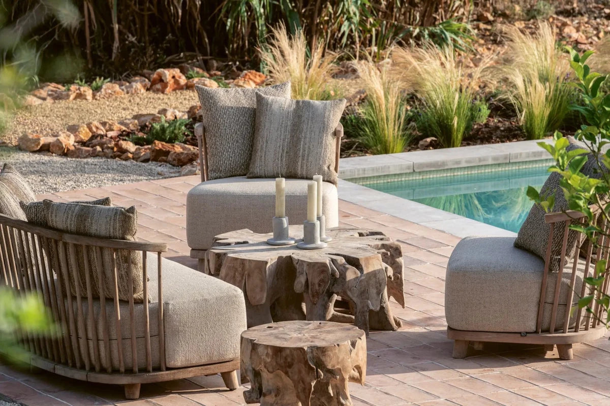Coffee Table Bamba XL | Teak Root Natural Grey - NU PUUR & GROEN