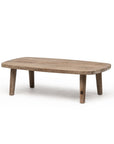 Coffee Table Carol | Reclaimed Teak Natural Grey - NU PUUR & GROEN