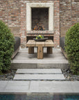 Coffee Table Dovetail | Reclaimed Teak Natural Grey - NU PUUR & GROEN