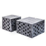 Coffee Table Puzzle Large | Reclaimed Teak Black