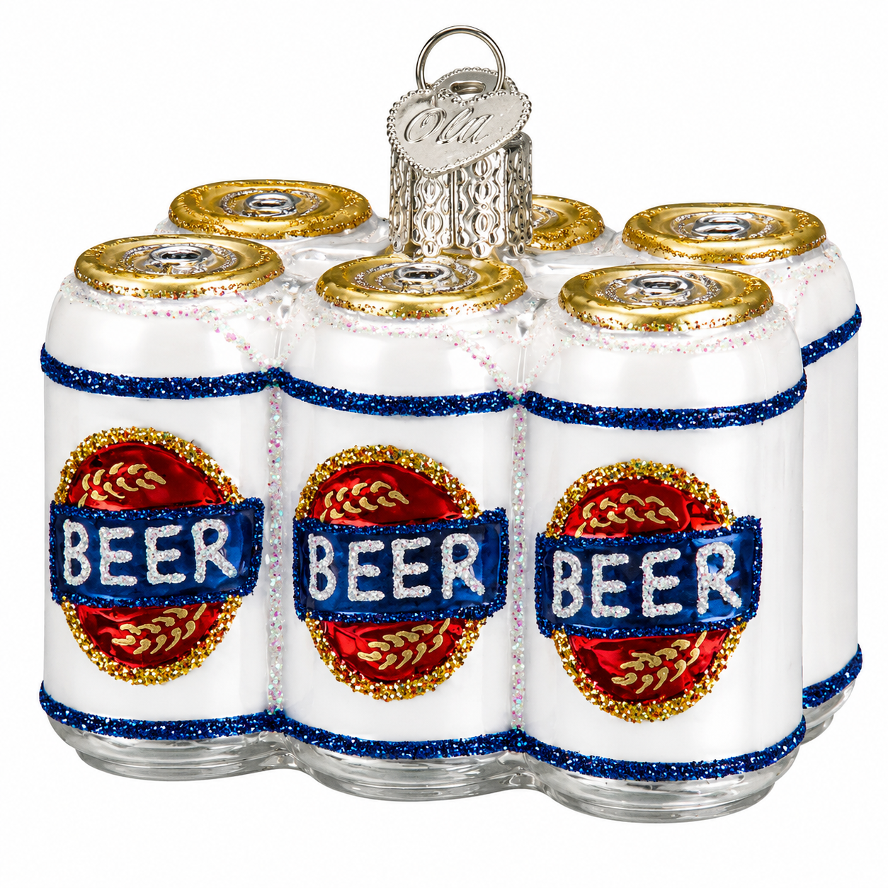 Kerst ornament | Sixpack Bier | 6 cm
