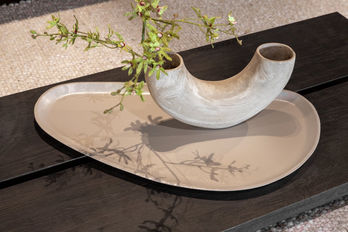 Dienblad Lovan 50x27 cm | Beige - NU PUUR & GROEN