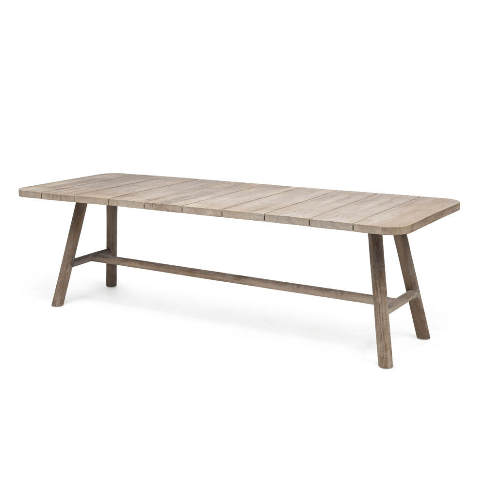 Dining Table Mieke | Teak Natural Grey - NU PUUR & GROEN