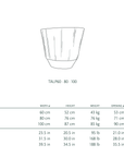 DOMANI pot "ALBI" | Green - NU PUUR & GROEN