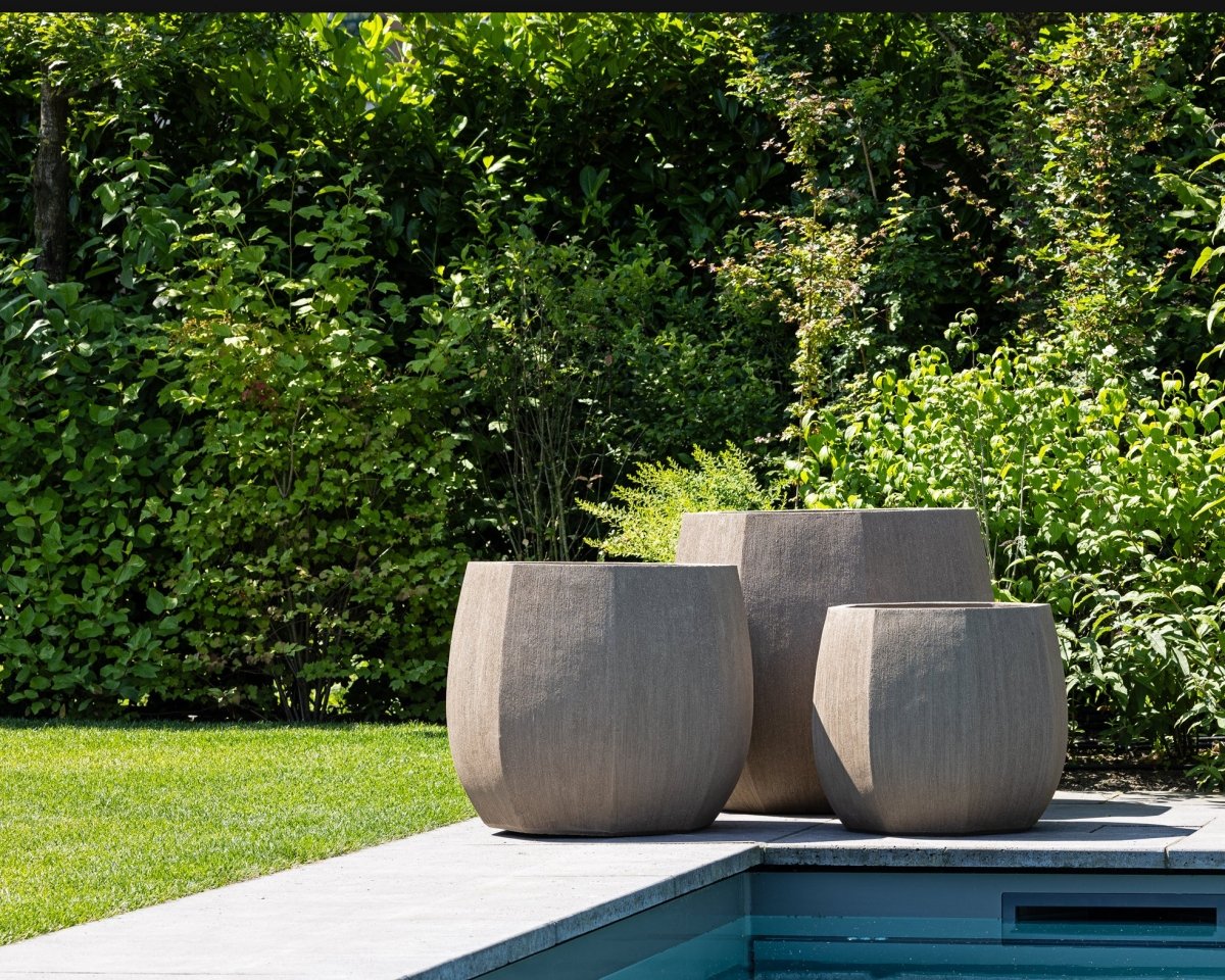 DOMANI pot ALMA | Natural Grey - NU PUUR & GROEN