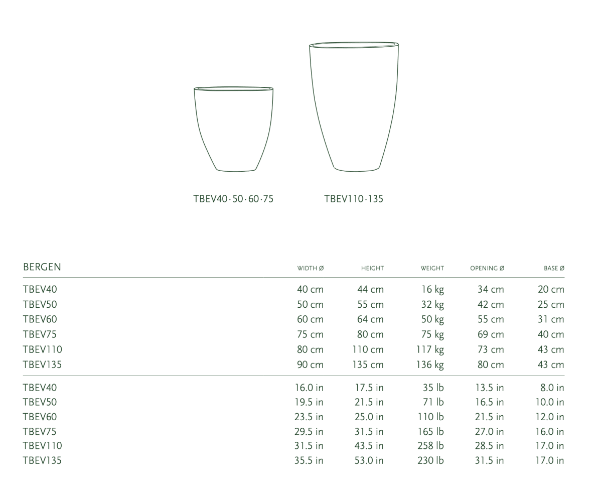 DOMANI pot BERGEN | Natural Red - NU PUUR & GROEN